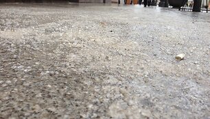 Druska Vilniaus gatvėse