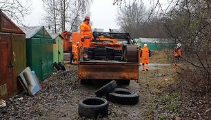 Karoliniškėse tvarkomas sąvartynas