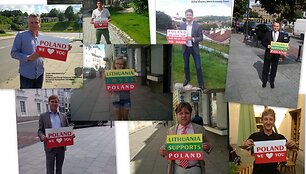 Lietuviai savo meilę Lenkijai prisipažįsta taip.