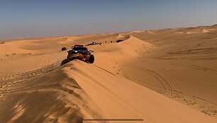 Vos nesusidūrė Nasseras Al-Attiyah ir Matias Ekstromas