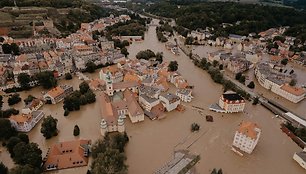 Klodzko miestas po vandeniu