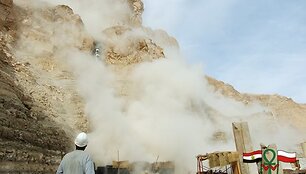 Lenkijos archeologai dirba Egipte, Deir el-Bahri