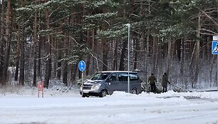 Palanga po audros, sausio 4-osios rytas