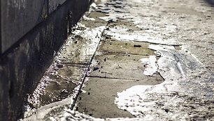 Ledo kalneliai Geležinio Vilko gatvėje