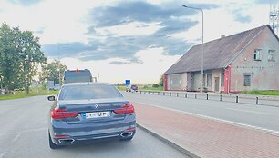 Greičio mėgėjas i&scaron; Ukrainos įkliuvo &Scaron;iaulių pasieniečiams