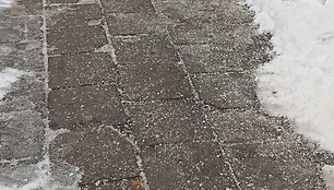 Druska ant Lazdynų &scaron;aligatvių