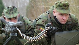 Lauko pratybos Pagudonės poligone