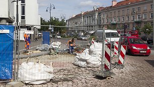 Darbai Vilniaus Rotušės aikštėje