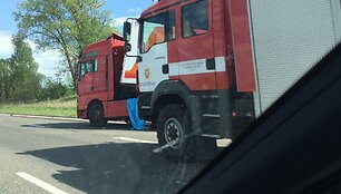 Nelaimė greitkelyje Kaunas-Vilnius