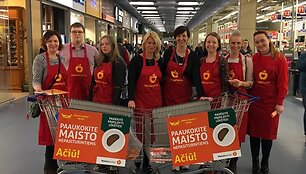 &bdquo;Maisto banko&ldquo; akcijos metu