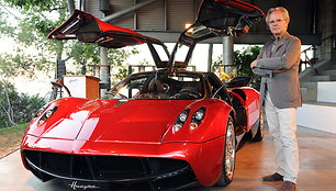 „Pagani Huayra“ ir Horacijus Paganis