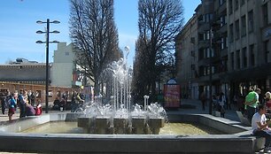 Fontanas Laisvės alėjoje