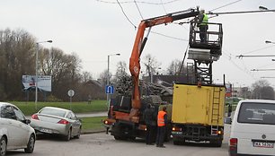 Eismo įvykis K.Baršausko gatvėje