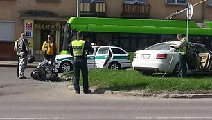 Motociklų avarijos Kaune