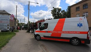 Avarija Petra&scaron;iūnuose, Kaune