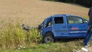 Avarija kelyje A1 Kai&scaron;iadorių rajone