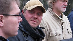 Aurimas Didžiokas (k.) ir Paulius Korsakas