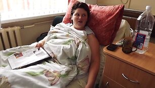 J.Vaitkuvienė tapo pirmąja paciente, kuriai naujuoju metodu gydyta reta vėžio forma. 