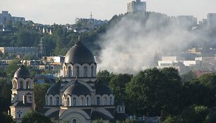 Dūmai vir&scaron; Žvėryno