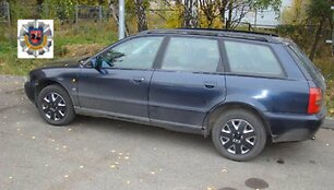 Vagi&scaron;iaus nusipirktas Audi automobilis