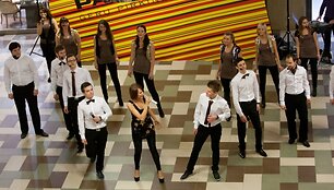Ka&scaron;toninis Vilniaus choras atliko &bdquo;Chorų karų&ldquo; himną