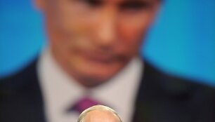 D.Medvedevas ir V.Putinas partijos suvažiavime