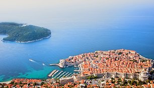 Dubrovnikas - Kroatijos turizmo centras.