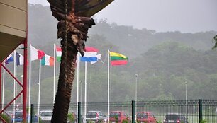 Europos kosminėje stotyje ir Lietuvos vėliava
