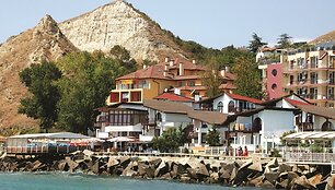 Balchiko miestelis ant Juodosios jūros kranto