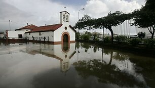 Stiprios liūtys Kanarų saloms ne naujiena