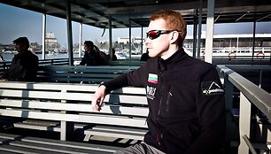Andrius ryžtingai nusiteikęs nuotykiams Stambule
