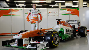 &bdquo;Force India VJM06&ldquo; bolidas
