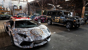 Gumball 3000 automobiliai prieš oficialų startą