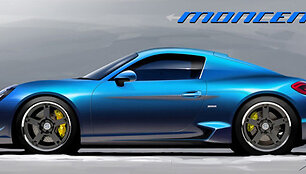 Patobulinto &bdquo;Porsche Cayman S&ldquo; eskizas