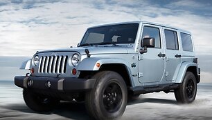  &bdquo;Jeep Wrangler&ldquo; didins gamybos apimtis.