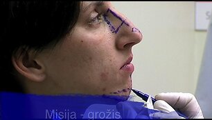 Laidos &bdquo;Misija &ndash; grožis&ldquo; dalyvė