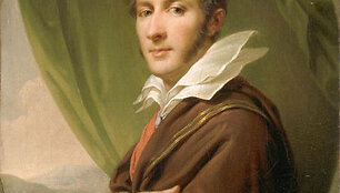 Portrait of Franciszek Sapieha by Johann Baptist Lampi