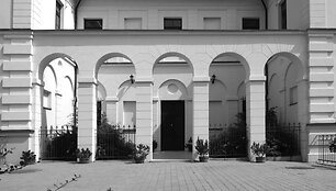 Albinas Nedzveckis' villa in Žvėrynas, Vytauto St 1. Architect Vladimiras Dubeneckis, 1912
