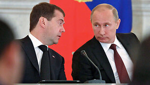 Дмитрий Медведев и Владимир Путин