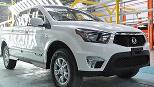 „SsangYong“ automobiliai jau dabar surenkami Kazachstane.