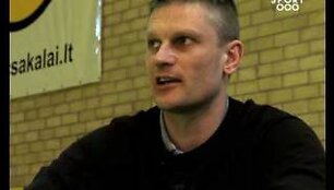  Nerijus Zabarauskas yra treniravęs "Sakalų" ir "Perlą".