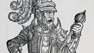 Didysis kunigaikštis Algirdas - imaginacinis 1578 m. portretas