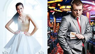 &bdquo;Paslapčių namų&ldquo; dalyviai Laura ir Tomas