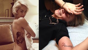 Rita Ora ir Cara Delevingne