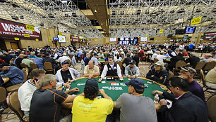 WSOP akimirka / organizatorių nuotr.