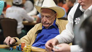 Doyle Brunsonas / pokernews.com nuotr.