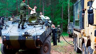 Pratybų &bdquo;Kardo kirtis 2014&ldquo; aprūpinimas &ndash; i&scaron;&scaron;ūkis Lietuvos kariuomenės logistams