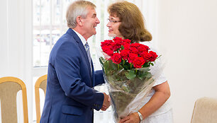 Rima Ba&scaron;kienė, Viktoras Pranckietis