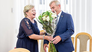 Irena &Scaron;iaulienė, Viktoras Pranckietis