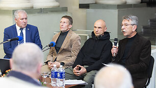 Arvydas Anu&scaron;auskas, Gintautas Vėlius, Dalius Žygelis, Eugenijus Peik&scaron;tenis